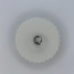 Büyük Çift Damlalı Silver Yüzük