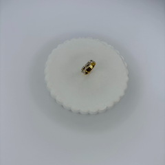 Çapraz Küçük Sıralı Taşlı Gold Yüzük