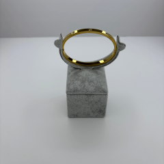 Taşlı Miniboy Gold Kelepçe