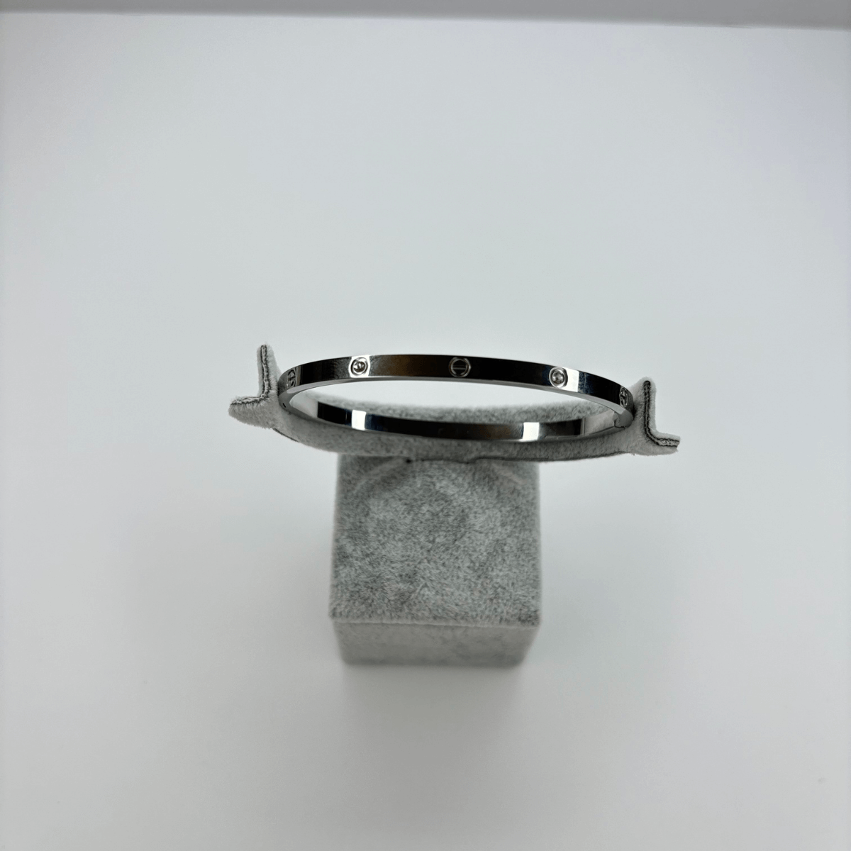 Taşlı Silver Kelepçe