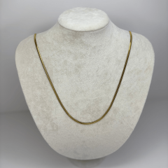 Uzun İtalyan Zincirli Gold Kolye