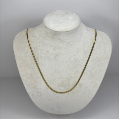 Uzun İtalyan Zincirli Gold Kolye