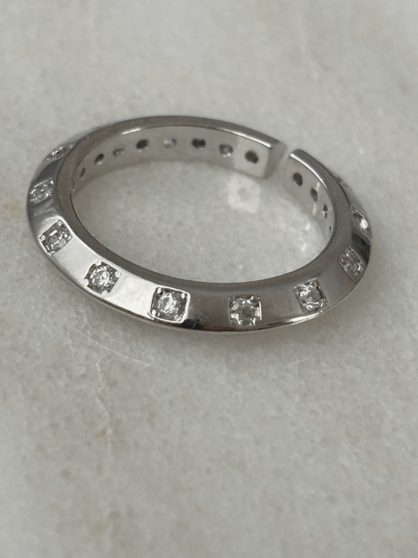 Küçük Taşlı Silver Yüzük