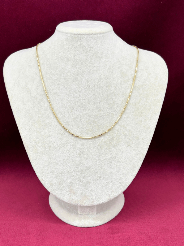 14 K Renginde İtalyan Zincir Gold Kolye