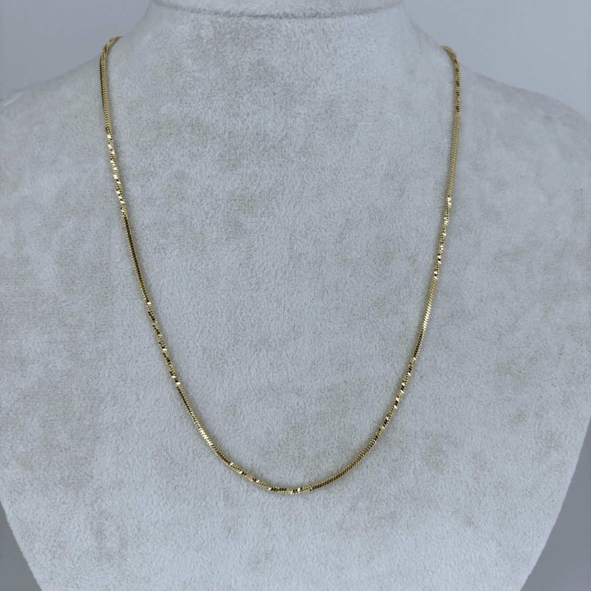 14 K Renginde İtalyan Zincir Gold Kolye