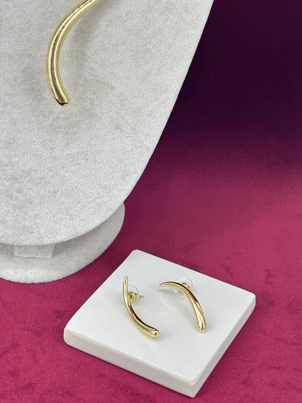 Kemik Şekilli Gold Renkli Set